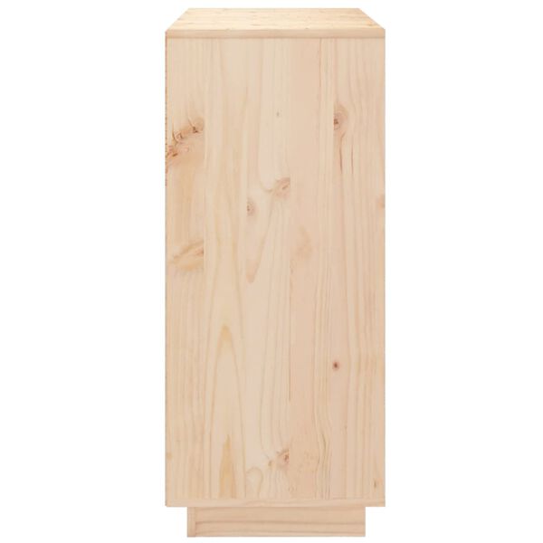 vidaXL Ντουλάπι 70 x 34 x 80 εκ. από Μασίφ Ξύλο Πεύκου