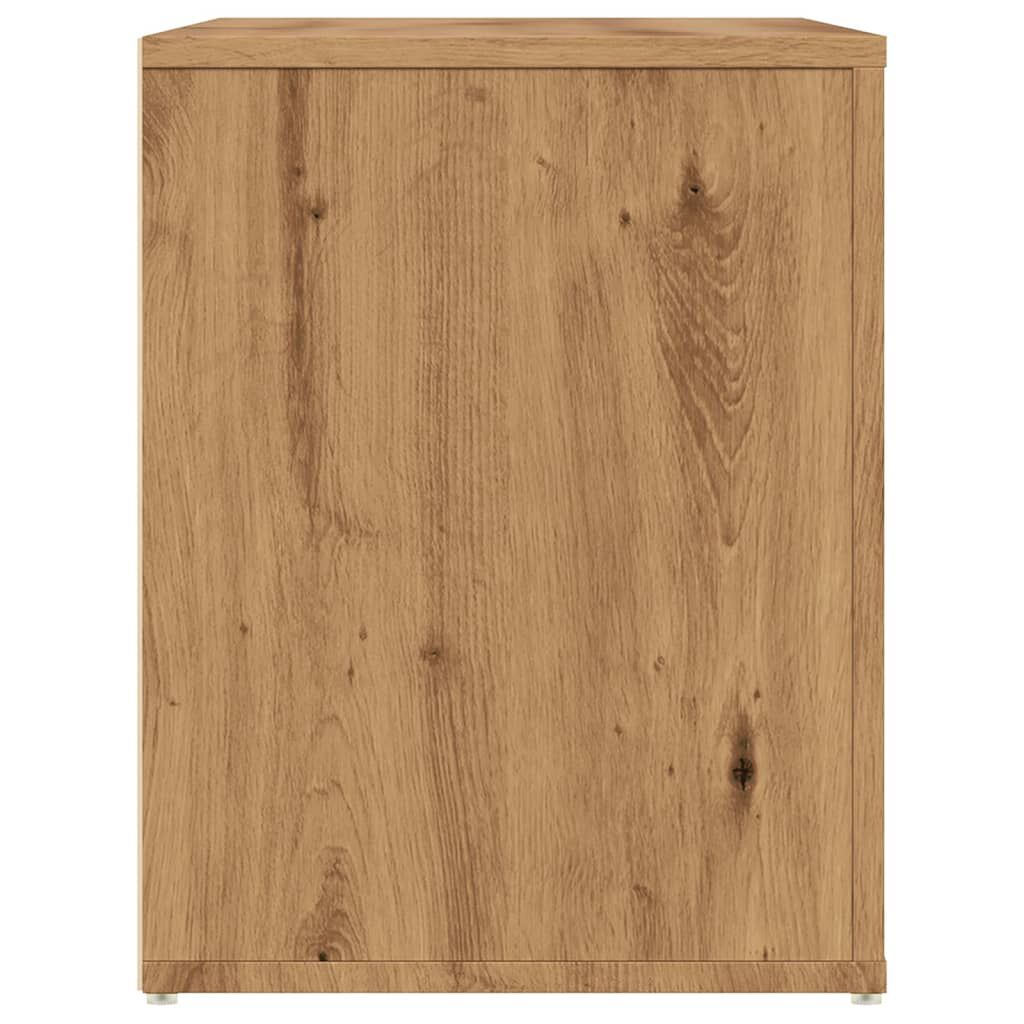 vidaXL Πάγκος Παπουτσιών Artisan Δρυς 100x35x45 εκ. Επεξεργασμένο Ξύλο