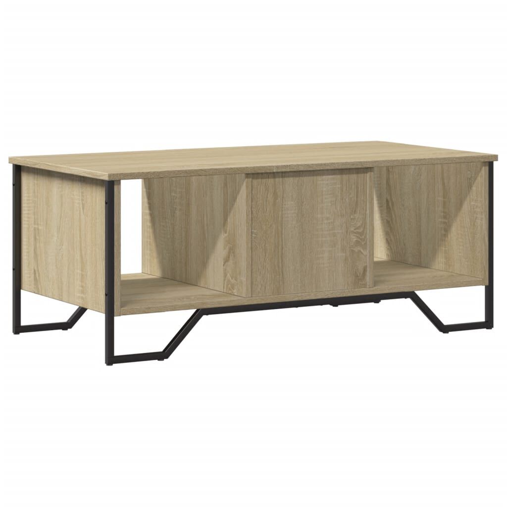 vidaXL Τραπεζάκι Σαλονιού Sonoma Δρυς 100x51x40 εκ. Επεξεργασμένο Ξύλο