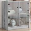vidaXL &Beta;&omicron;&eta;&theta;&eta;&tau;&iota;&kappa;ό &Nu;&tau;&omicron;&upsilon;&lambda;ά&pi;&iota; Sonoma &Gamma;&kappa;&rho;&iota; 68x37x75,5&epsilon;&kappa;. &mu;&epsilon; &Gamma;&upsilon;ά&lambda;&iota;&nu;&epsilon;&sigmaf; &Pi;ό&rho;&tau;&epsilon;&sigmaf;