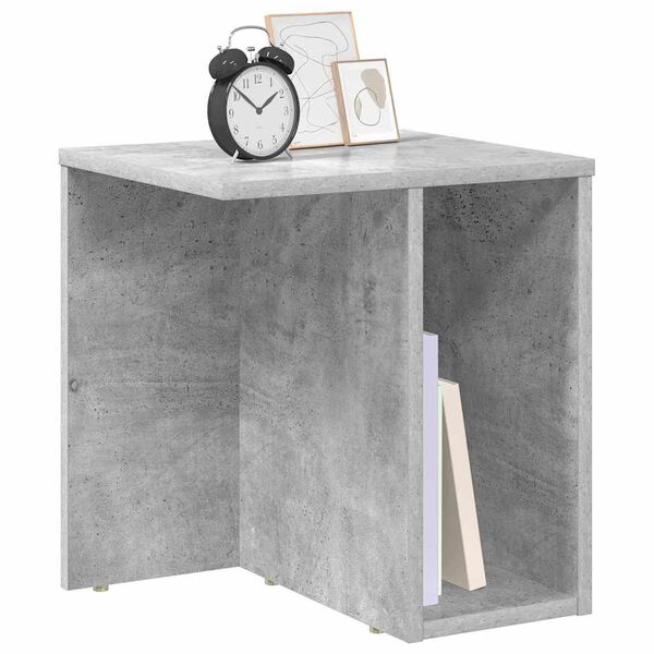 vidaXL End Table &Sigma;&kappa;&upsilon;&rho;ό&delta;&epsilon;&mu;&alpha; &Gamma;&kappa;&rho;&iota; 37 x 32 x 40 &epsilon;&kappa; &Epsilon;&pi;&epsilon;&xi;&epsilon;&rho;&gamma;&alpha;&sigma;&mu;έ&nu;&omicron; &xi;ύ&lambda;&omicron;