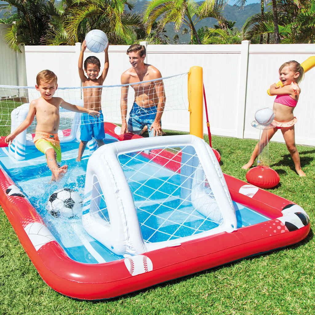 Intex Πισίνα Φουσκωτή Action Sports Play Center 325 x 267 x 102 εκ.