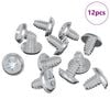 vidaXL &Beta;ί&delta;&epsilon;&sigmaf; &alpha;&sigma;&phi;&alpha;&lambda;&epsilon;ί&alpha;&sigmaf; 12 pcs &Alpha;&sigma;&eta;&mu;ί M4 x 5 mm &Sigma;ί&delta;&epsilon;&rho;&omicron;
