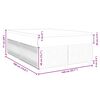 vidaXL Κρεβάτι Boxspring με Στρώμα Μαύρο 140x190 εκ. Υφασμάτινο