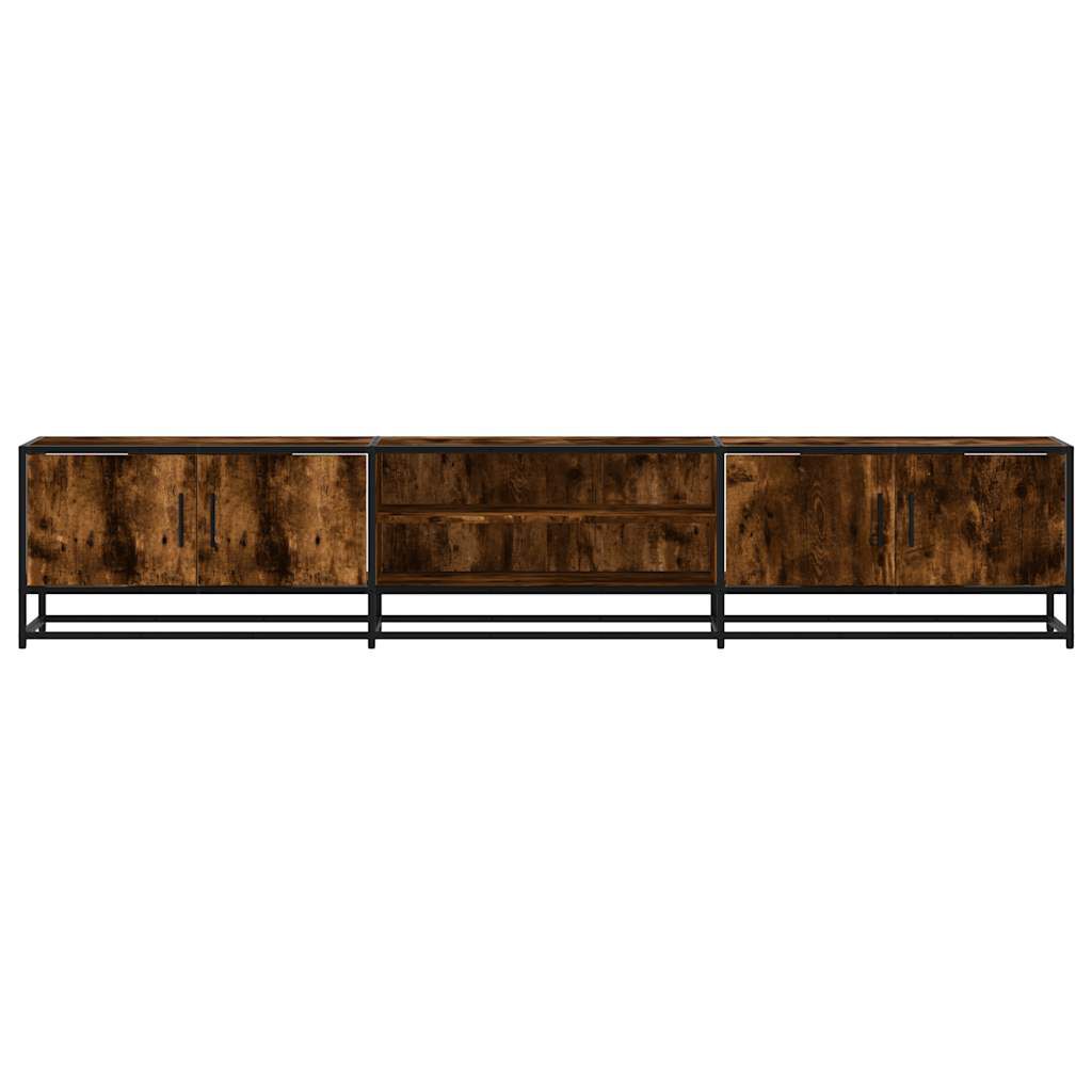 vidaXL Έπιπλο Τηλεόρασης Καπνιστή Δρυς 210x35x41 εκ. Επεξ. Ξύλο