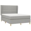 vidaXL &Kappa;&rho;&epsilon;&beta;ά&tau;&iota; Boxspring &mu;&epsilon; &Sigma;&tau;&rho;ώ&mu;&alpha; &Alpha;&nu;&omicron;&iota;&chi;&tau;ό &Gamma;&kappa;&rho;&iota; 140x200 &epsilon;&kappa;. &Upsilon;&phi;&alpha;&sigma;&mu;ά&tau;&iota;&nu;&omicron;