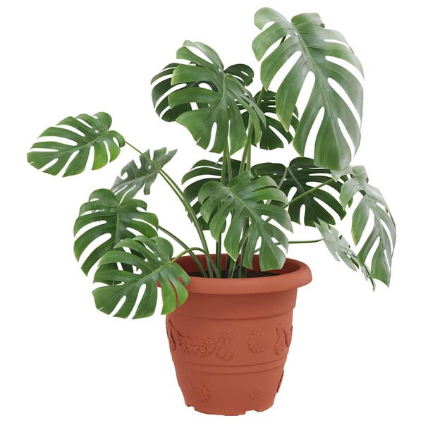 vidaXL &Sigma;&tau;&rho;&omicron;&gamma;&gamma;&upsilon;&lambda;ή &Gamma;&lambda;ά&sigma;&tau;&rho;&alpha; &Lambda;&omicron;&upsilon;&lambda;&omicron;&upsilon;&delta;&iota;ώ&nu; 24 pcs &Kappa;&epsilon;&rho;&alpha;&mu;&iota;&delta;ί &Oslash; 26 x 21.5 &epsilon;&kappa;.