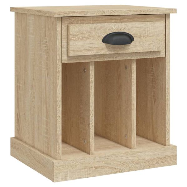 vidaXL Κομοδίνο Sonoma Δρυς 43x36x50 εκ.