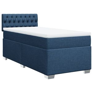 vidaXL &Kappa;&rho;&epsilon;&beta;ά&tau;&iota; Boxspring &mu;&epsilon; &Sigma;&tau;&rho;ώ&mu;&alpha; &Mu;&pi;&lambda;&epsilon; 80x200 &epsilon;&kappa;. &Upsilon;&phi;&alpha;&sigma;&mu;ά&tau;&iota;&nu;&omicron;