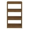 vidaXL Βιβλιοθήκη/Διαχωριστικό Χώρου Μελί 60x30x103,5 εκ. Ξύλο Πεύκου