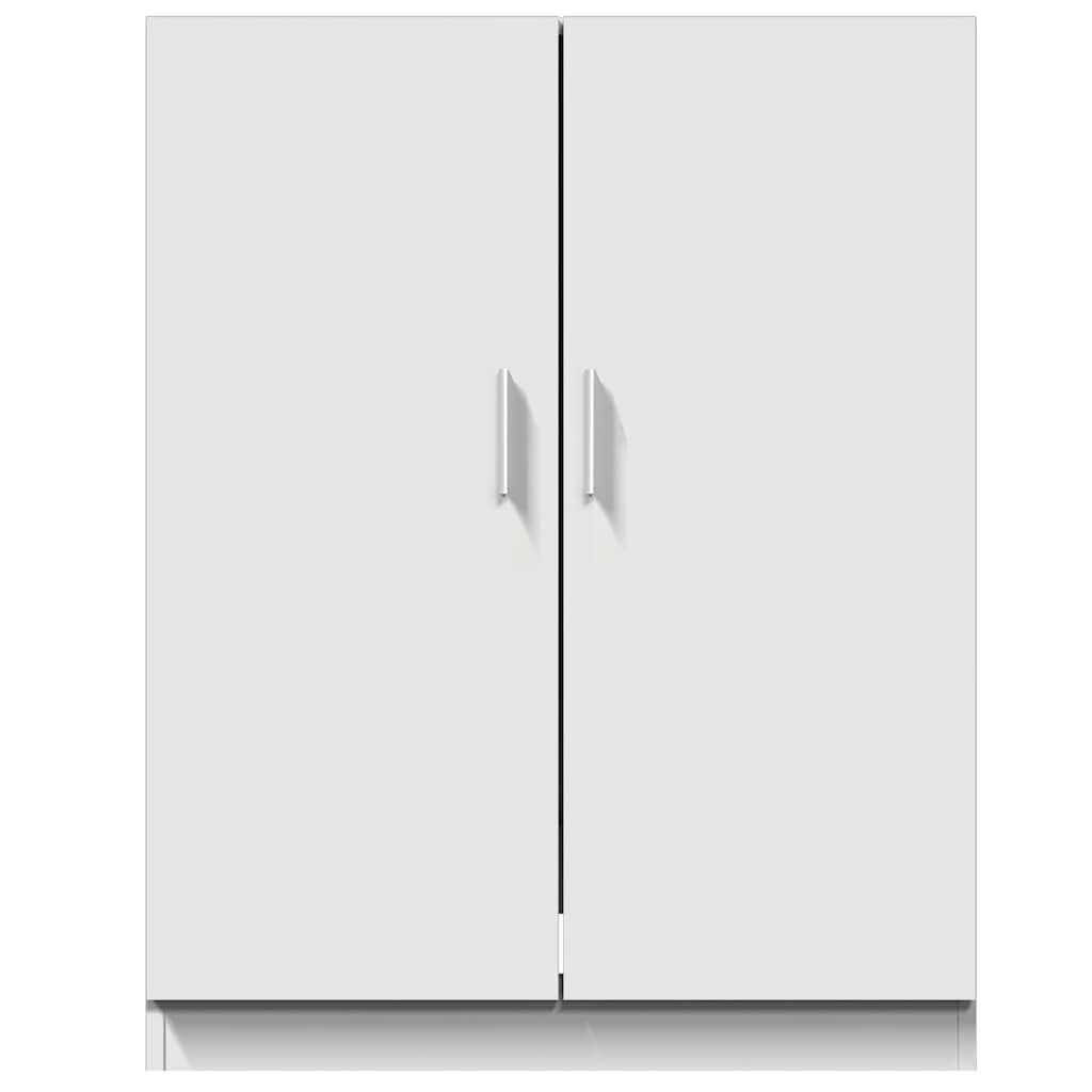 vidaXL Ντουλάπι Πλυντηρίου Λευκό 71 x 71,5 x 91,5 εκ.