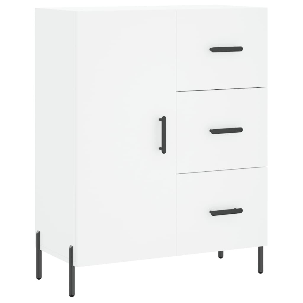 vidaXL Ντουλάπι Λευκό 69,5x34x180 εκ. από Επεξεργασμένο Ξύλο