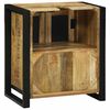 vidaXL Ντουλάπα Νιπτήρα Καφέ 55 x 35 x 60 εκ. Μασίφ ξύλο μάνγκο
