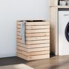 vidaXL Καλάθι Ρούχων 44x44x66 εκ. από Μασίφ Ξύλο Πεύκου