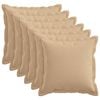vidaXL &Kappa;ά&lambda;&upsilon;&mu;&mu;&alpha; &Mu;&alpha;&xi;&iota;&lambda;&alpha;&rho;&iota;&omicron;ύ 6 &tau;&mu;&chi;. HOUTEN &Kappa;&rho;&epsilon;&mu; 30 x 30 cm &Psi;&epsilon;ύ&tau;&iota;&kappa;&omicron; &Lambda;&iota;&nu;ό