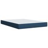 vidaXL &Kappa;&rho;&epsilon;&beta;ά&tau;&iota; Boxspring &mu;&epsilon; &Sigma;&tau;&rho;ώ&mu;&alpha; &Mu;&pi;&lambda;&epsilon; 140x190 &epsilon;&kappa;. &Upsilon;&phi;&alpha;&sigma;&mu;ά&tau;&iota;&nu;&omicron;