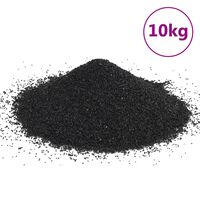 vidaXL Υπόστρωμα / Άμμος Ενυδρείου Μαύρο 10 κ. 0,2-2 χιλ.