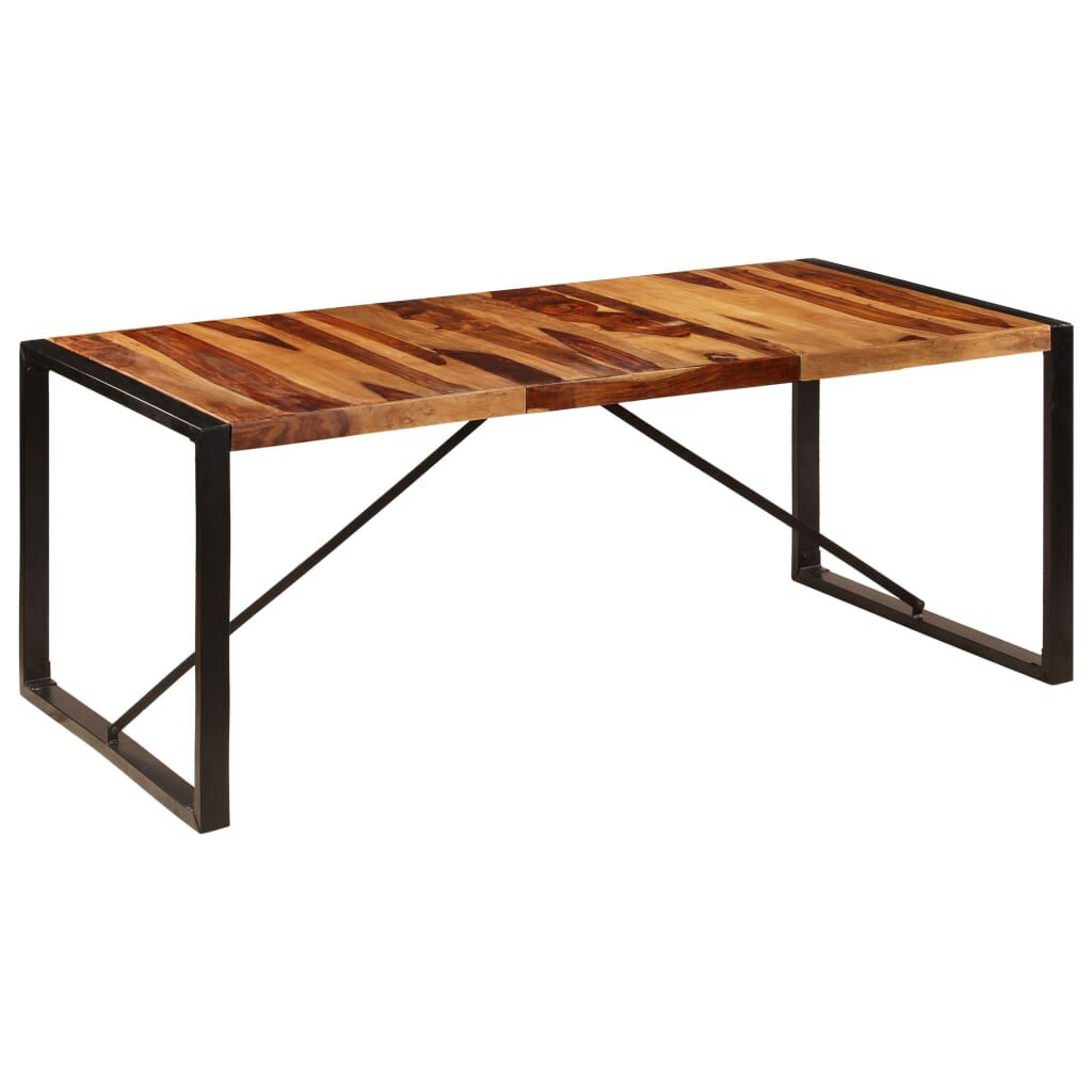 vidaXL Τραπεζαρία 200 x 100 x 75 εκ. από Μασίφ Ξύλο Sheesham
