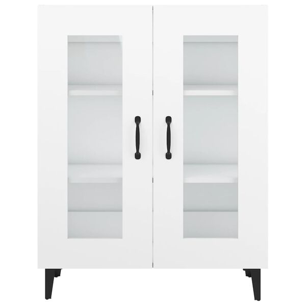 vidaXL Ντουλάπι Λευκό 69,5 x 34 x 90 εκ. από Επεξεργασμένο Ξύλο