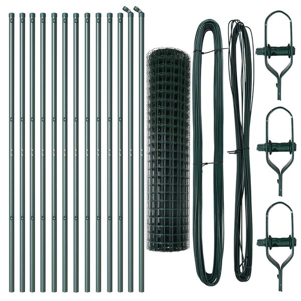 vidaXL &Tau;&epsilon;&nu;&tau;ώ&tau;&omicron; &mu;&epsilon; &sigma;&tau;ή&rho;&iota;&gamma;&mu;&alpha; &Pi;&rho;ά&sigma;&iota;&nu;&omicron; 1 x 25 m &Alpha;&tau;&sigma;ά&lambda;&iota;