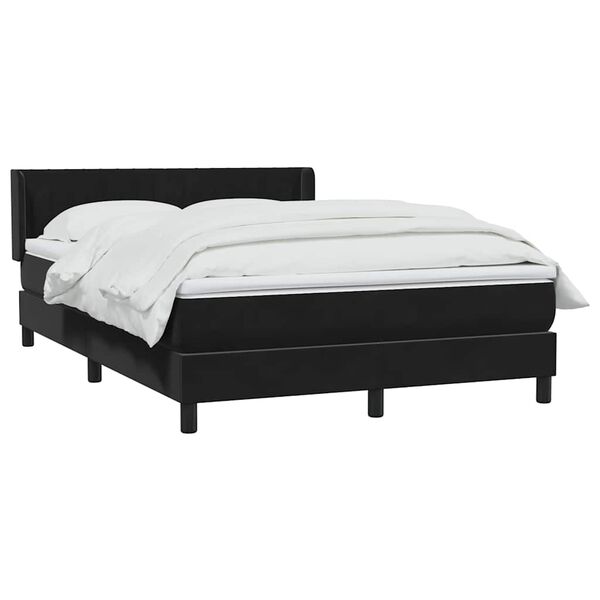 vidaXL &Kappa;&rho;&epsilon;&beta;ά&tau;&iota; Boxspring &mu;&epsilon; &Sigma;&tau;&rho;ώ&mu;&alpha; &Mu;&alpha;ύ&rho;&omicron; 1140x210 &epsilon;&kappa;. &Beta;&epsilon;&lambda;&omicron;ύ&delta;&iota;&nu;&omicron;