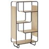 vidaXL &Psi;&eta;&lambda;ό&sigmaf; &mu;&pi;&omicron;&upsilon;&phi;έ&sigmaf; Sonoma &Delta;&rho;&upsilon;&sigmaf; 80 x 37.5 x 144 cm &Epsilon;&pi;&epsilon;&xi;&epsilon;&rho;&gamma;&alpha;&sigma;&mu;έ&nu;&omicron; &Xi;ύ&lambda;&omicron;