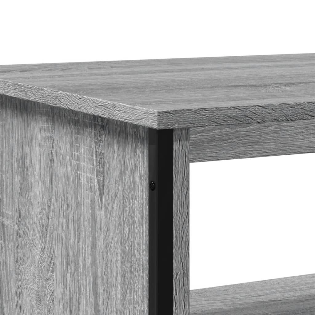 vidaXL Τραπεζάκι Σαλονιού Γκρι Sonoma 100x51x40 εκ. Επεξεργασμένο Ξύλο