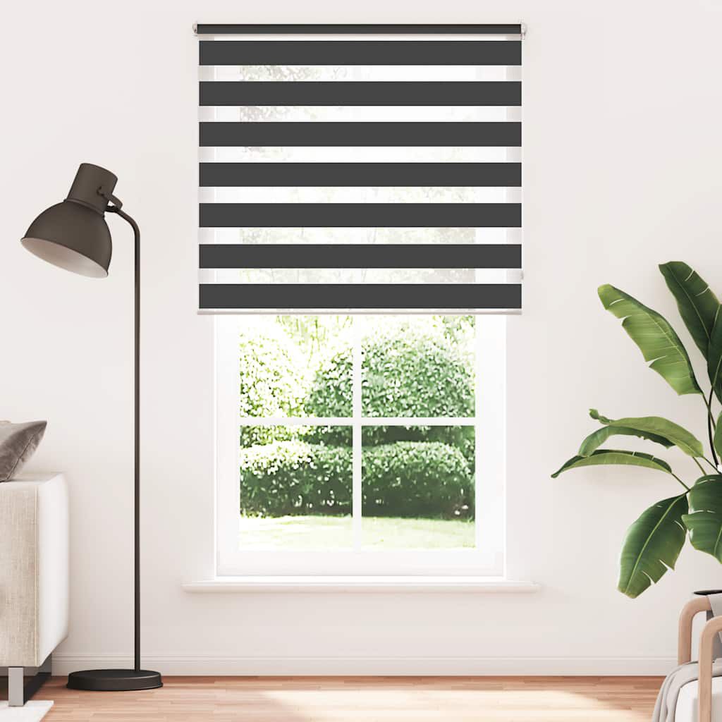 Σύστημα Σκίασης Ρόλερ Zebra Μαύρο 120 x 230 εκ.