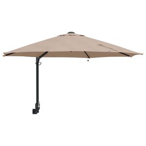 vidaXL &Omicron;&mu;&pi;&rho;έ&lambda;&alpha; &Kappa;ή&pi;&omicron;&upsilon; 248 x 248 x 148 &epsilon;&kappa;. &Pi;&omicron;&lambda;&upsilon;&epsilon;&sigma;&tau;έ&rho;&alpha;&sigmaf; &kappa;&alpha;&iota; &Chi;ά&lambda;&upsilon;&beta;&alpha;&sigmaf; Taupe