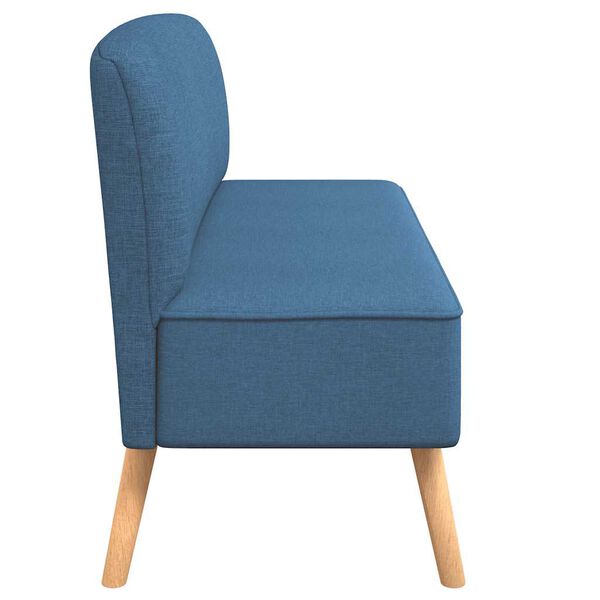 vidaXL Καναπές Μπλε 117 x 55,5 x 77 εκ. Υφασμάτινος