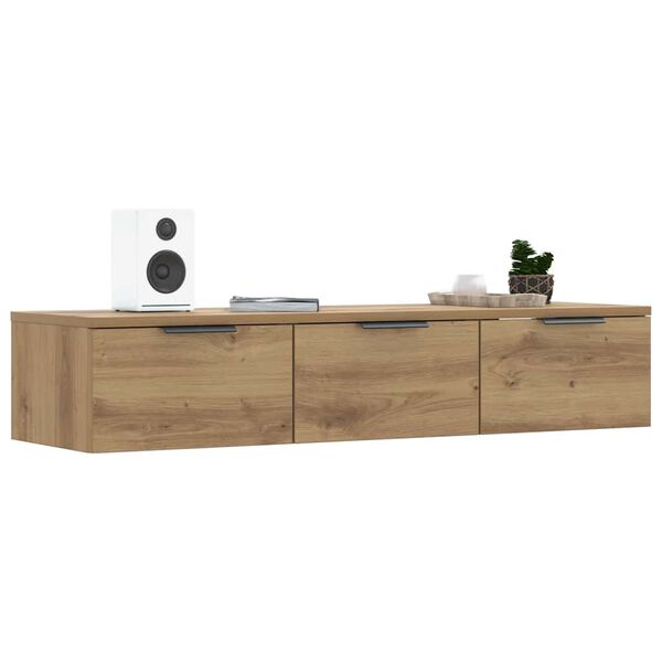 vidaXL Ντουλάπι τοίχου Artisan Oak 102x30x20 cm Κατασκευασμένο ξύλο