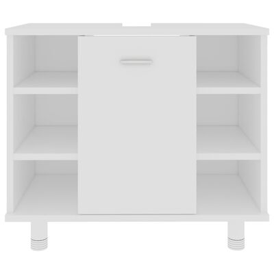 vidaXL Ντουλάπι Νιπτήρα Λευκό 60 x 32 x 53,5 εκ. Μοριοσανίδα