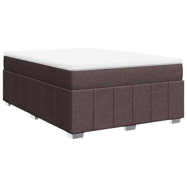 vidaXL &Kappa;&rho;&epsilon;&beta;ά&tau;&iota; Boxspring &mu;&epsilon; &Sigma;&tau;&rho;ώ&mu;&alpha; &Sigma;&kappa;&omicron;ύ&rho;&omicron; &Kappa;&alpha;&phi;έ 140x190 &epsilon;&kappa;. &Upsilon;&phi;&alpha;&sigma;&mu;ά&tau;&iota;&nu;&omicron;