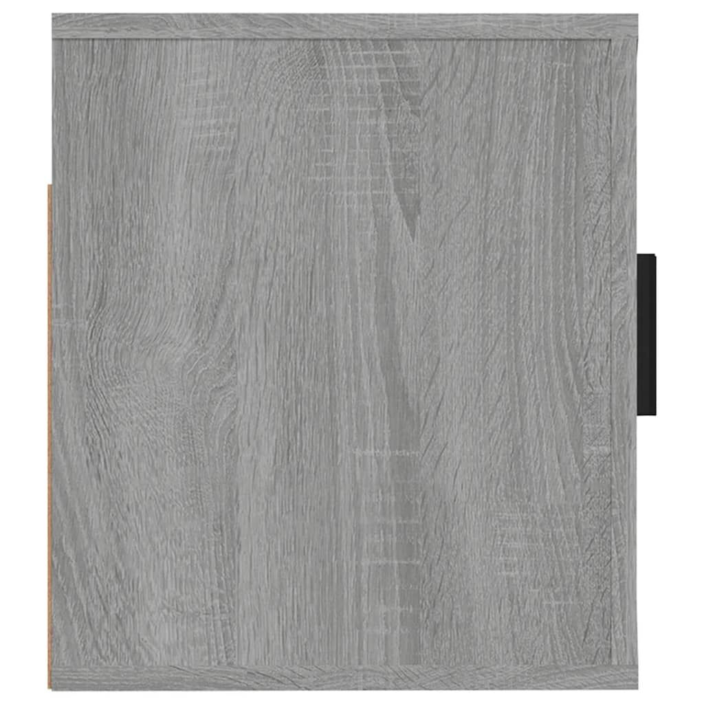 vidaXL Έπιπλα Τηλεόρασης Επιτοίχια Sonoma Δρυς 57x34,5x40 εκ