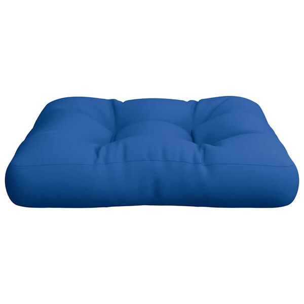 vidaXL Μαξιλάρι Παλέτας Μπλε 58 x 58 x 10 εκ. Υφασμάτινο