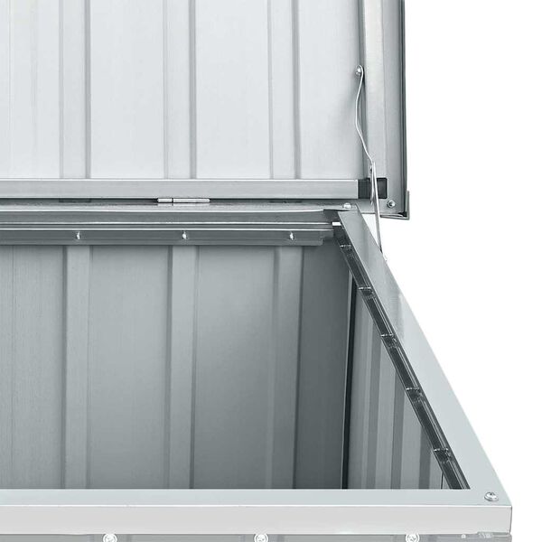 vidaXL Μπαούλο Αποθήκευσης Κήπου Γκρι 149 x 99 x 93 εκ.