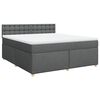 vidaXL &Kappa;&rho;&epsilon;&beta;ά&tau;&iota; Boxspring &mu;&epsilon; &Sigma;&tau;&rho;ώ&mu;&alpha; &Sigma;&kappa;&omicron;ύ&rho;&omicron; &Gamma;&kappa;&rho;&iota; 180x200 &epsilon;&kappa; &Upsilon;&phi;&alpha;&sigma;&mu;ά&tau;&iota;&nu;
