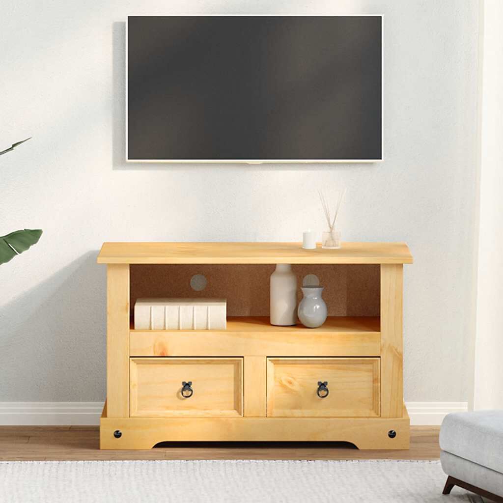 vidaXL Έπιπλο Τηλεόρασης Μεξικ. Στιλ Corona 91x43x56 εκ. Ξύλο Πεύκου