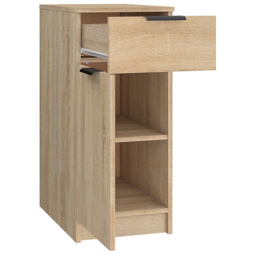 vidaXL Ντουλάπι Γραφείου Sonoma Δρυς 33,5x50x75 εκ. Επεξεργ. Ξύλο