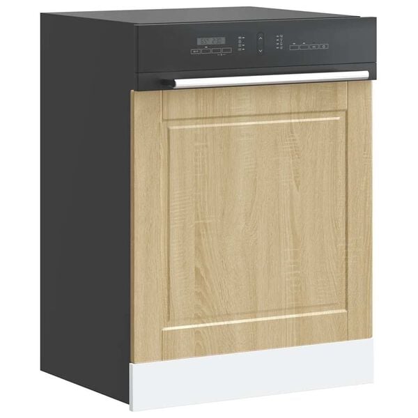 vidaXL Πίνακας πλυντηρίου πιάτων Porto Sonoma Δρυς 60x1,5x67 εκ.