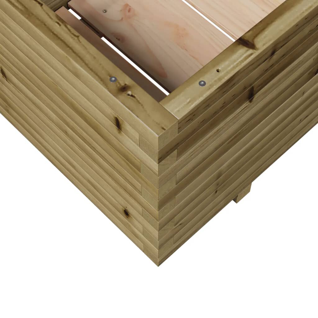 vidaXL Ζαρντινιέρα Κήπου 110x60x49,5 εκ. από Εμποτισμένο Ξύλο Πεύκου