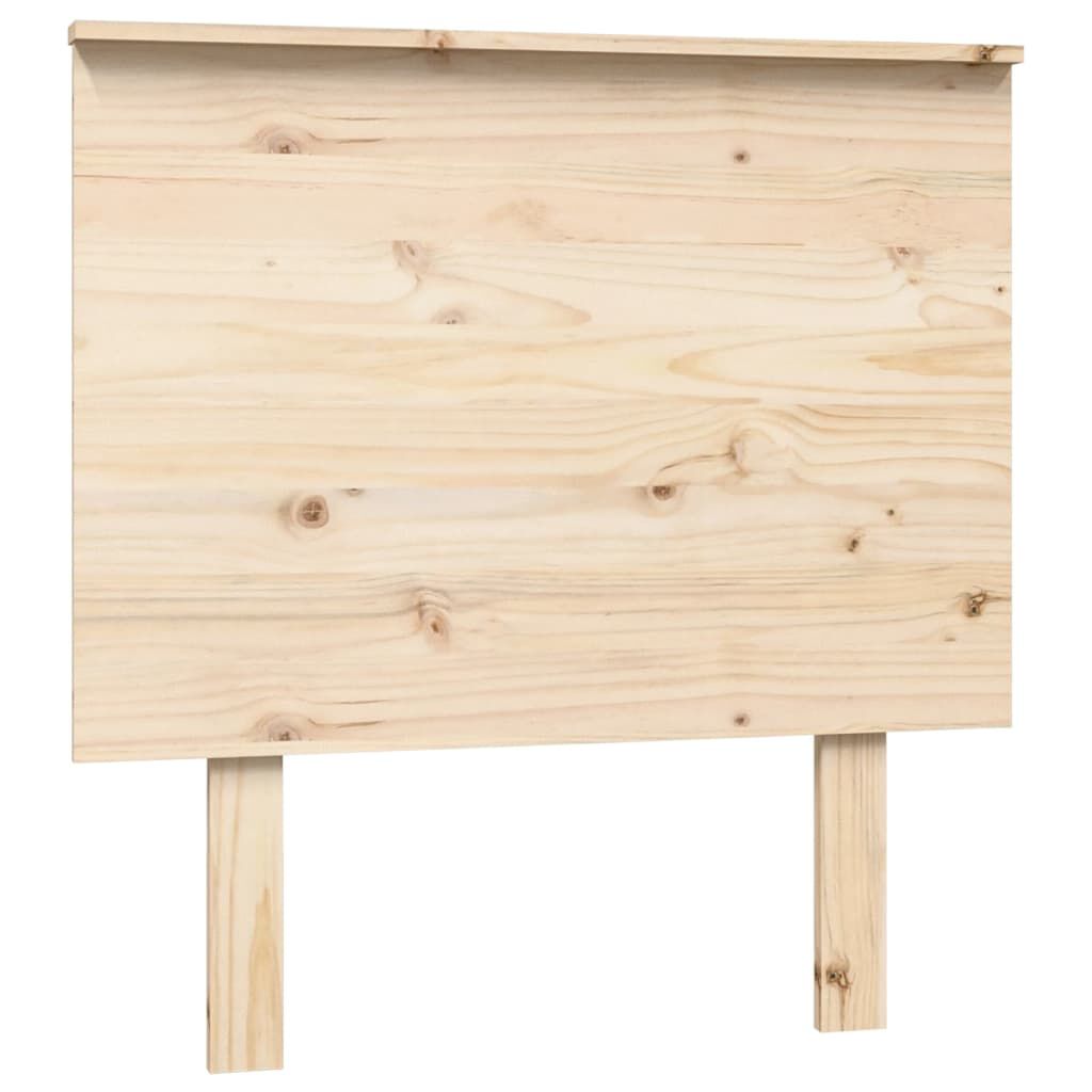 vidaXL Κεφαλάρι Κρεβατιού 79x6x82,5 εκ. από Μασίφ Ξύλο Πεύκου