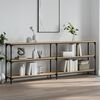 vidaXL Κονσόλα Τραπεζιού Sonoma Δρυς 200 x 29 x 75 εκ. από Τεχνητό Ξύλο