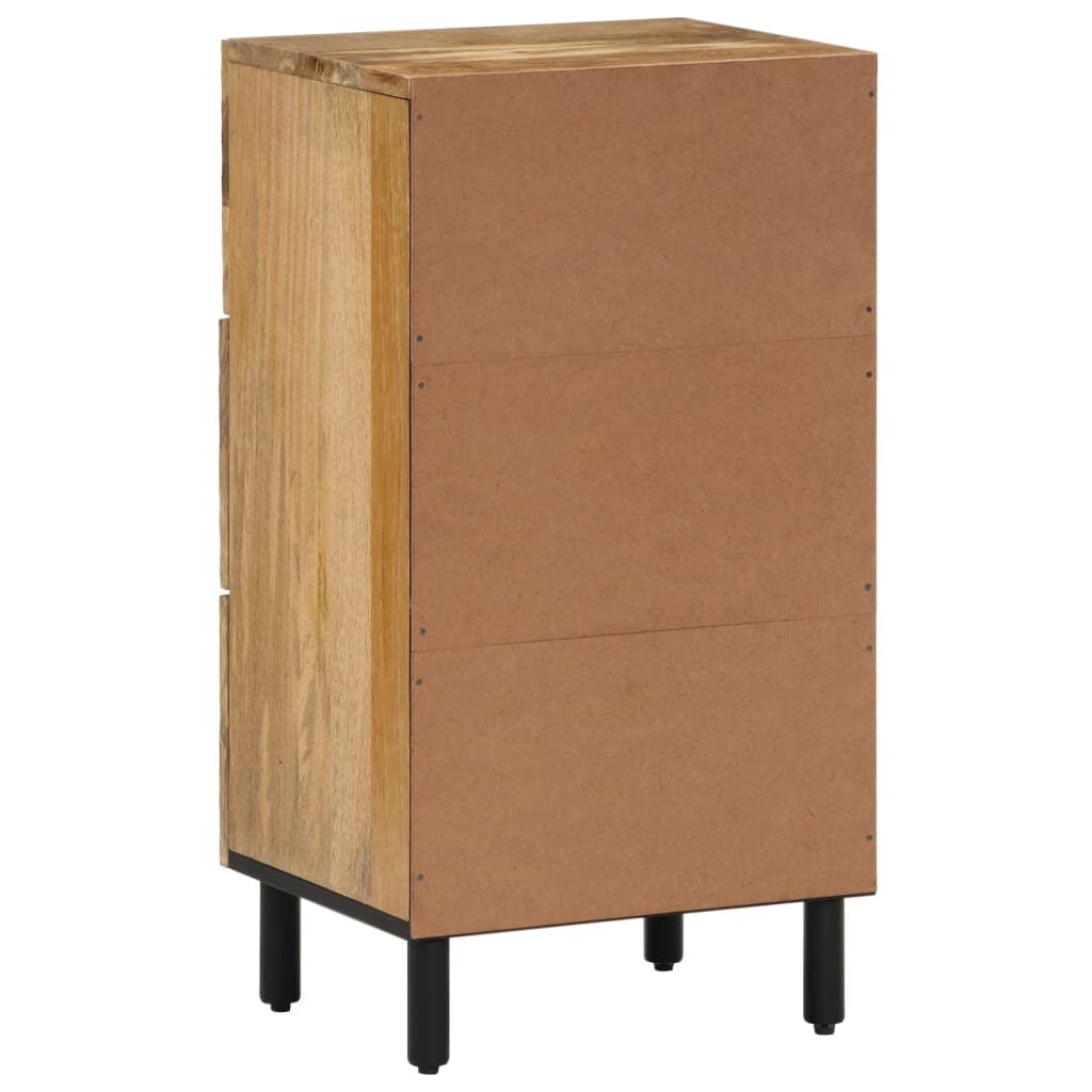 vidaXL Βοηθητικό Ντουλάπι 40 x 33 x 75 εκ. από Μασίφ Ξύλο Μάνγκο