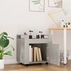 vidaXL Γραφείο Τρόλεϊ Γκρι Σκυρ. 60x45x60 εκ. από Επεξεργασμένο Ξύλο