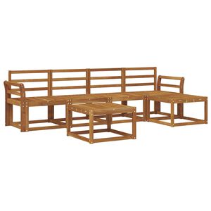vidaXL &Sigma;&epsilon;&iota;&rho;ά &Kappa;&alpha;&nu;&alpha;&pi;έ &Epsilon;&xi;&omega;&tau;&epsilon;&rho;&iota;&kappa;&omicron;ύ 6 pcs &Phi;&upsilon;&sigma;&iota;&kappa;ό
