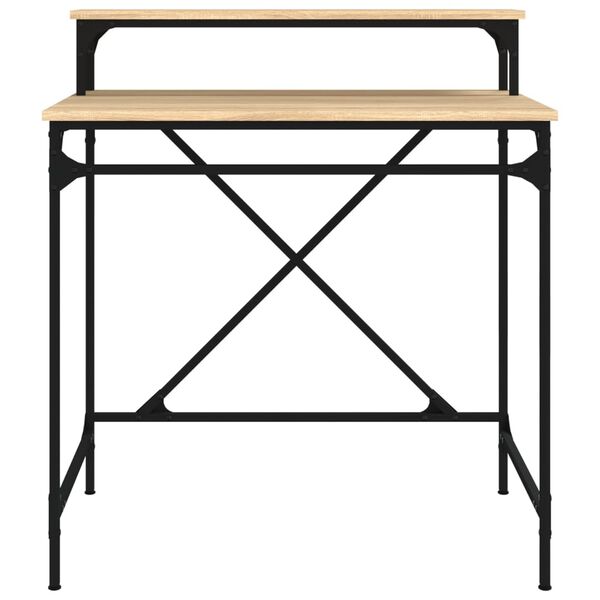 vidaXL Γραφείο Sonoma Δρυς 80x50x90 εκ. από Επεξεργασμένο Ξύλο