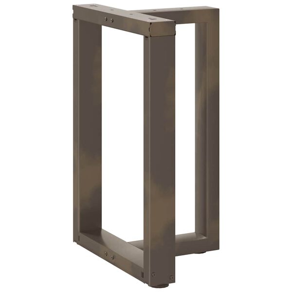 vidaXL &Pi;ό&delta;&iota;&alpha; &Tau;&rho;&alpha;&pi;&epsilon;&zeta;&alpha;&rho;ί&alpha;&sigmaf; &sigma;&epsilon; &Sigma;&chi;ή&mu;&alpha; &Tau;, 2 &tau;&epsilon;&mu;. &Mu;&alpha;ύ&rho;&omicron;, &Alpha;&tau;&sigma;ά&lambda;&iota; 50x35x(72-73) &epsilon;&kappa;.