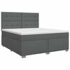 vidaXL &Kappa;&rho;&epsilon;&beta;ά&tau;&iota; box spring &mu;&epsilon; &sigma;&tau;&rho;ώ&mu;&alpha; &Sigma;&kappa;&omicron;ύ&rho;&omicron; &Gamma;&kappa;&rho;&iota; 160 x 200 cm Ύ&phi;&alpha;&sigma;&mu;&alpha;