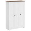 vidaXL &Nu;&tau;&omicron;&upsilon;&lambda;ά&pi;&alpha; &Tau;&rho;ί&phi;&upsilon;&lambda;&lambda;&eta; &Lambda;&epsilon;&upsilon;&kappa;ή 118x50x171,5&epsilon;&kappa; &Xi;ύ&lambda;&omicron; &Pi;&epsilon;ύ&kappa;&omicron;&upsilon; &Sigma;&epsilon;&iota;&rho;ά Panama